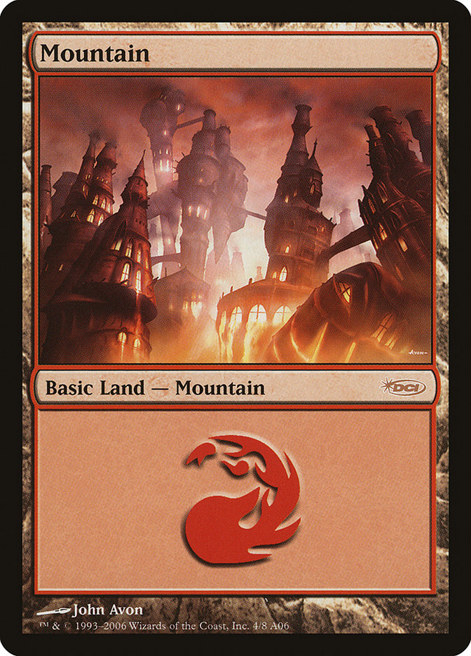 Mountain (4) [Arena League 2006] MTG Single Magic: The Gathering    | Red Claw Gaming