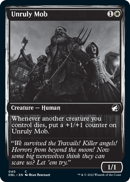 Unruly Mob [Innistrad: Double Feature] MTG Single Magic: The Gathering    | Red Claw Gaming
