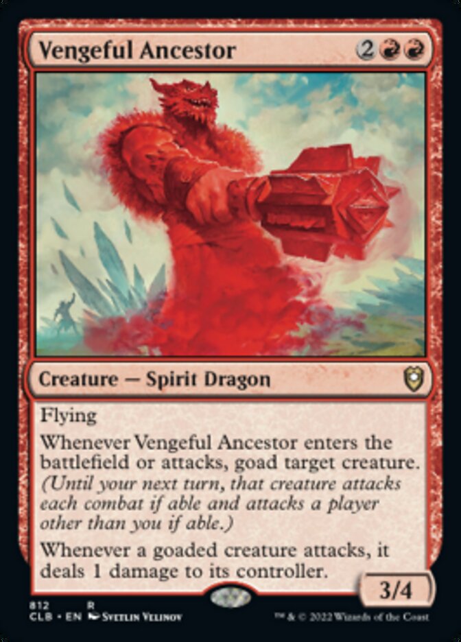 Vengeful Ancestor [Commander Legends: Battle for Baldur's Gate] MTG Single Magic: The Gathering    | Red Claw Gaming