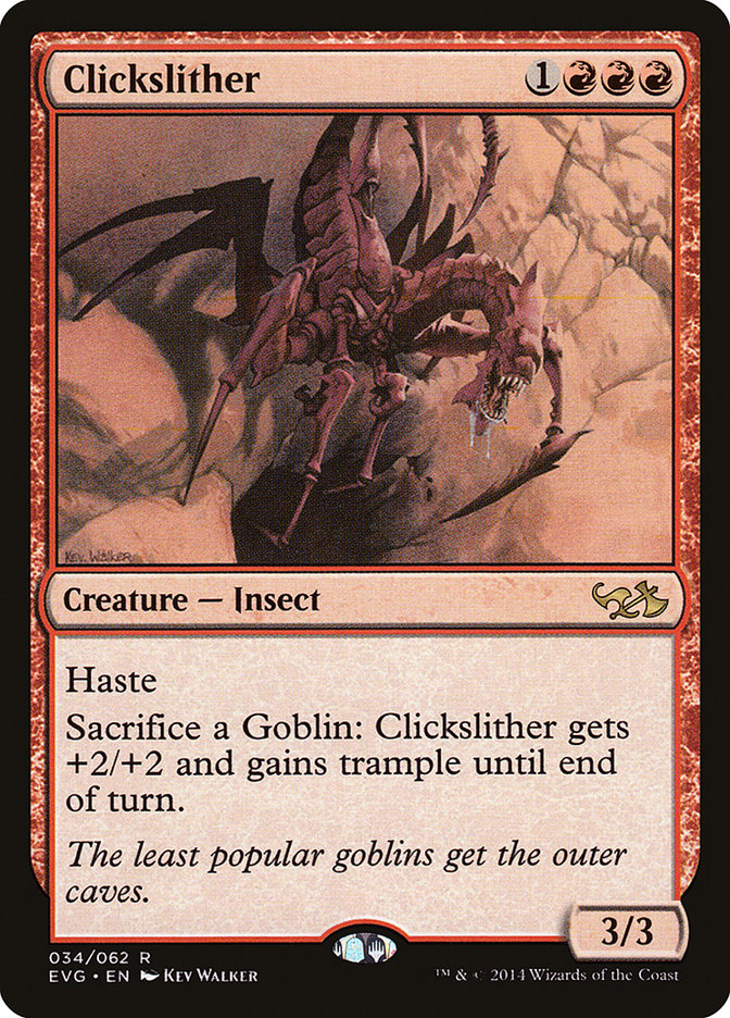 Clickslither (Elves vs. Goblins) [Duel Decks Anthology] MTG Single Magic: The Gathering    | Red Claw Gaming
