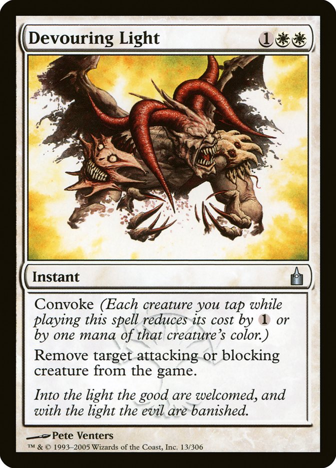 Devouring Light [Ravnica: City of Guilds] MTG Single Magic: The Gathering    | Red Claw Gaming
