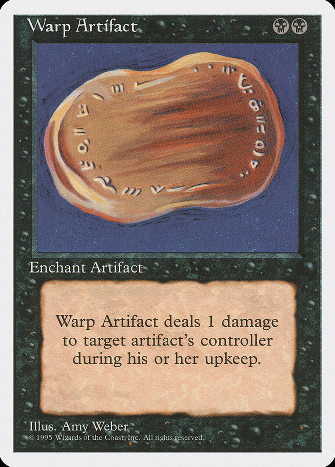 Warp Artifact [Fourth Edition] MTG Single Magic: The Gathering    | Red Claw Gaming
