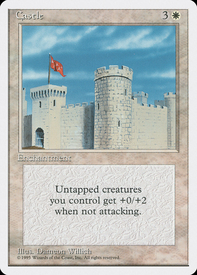 Castle [Fourth Edition] MTG Single Magic: The Gathering    | Red Claw Gaming