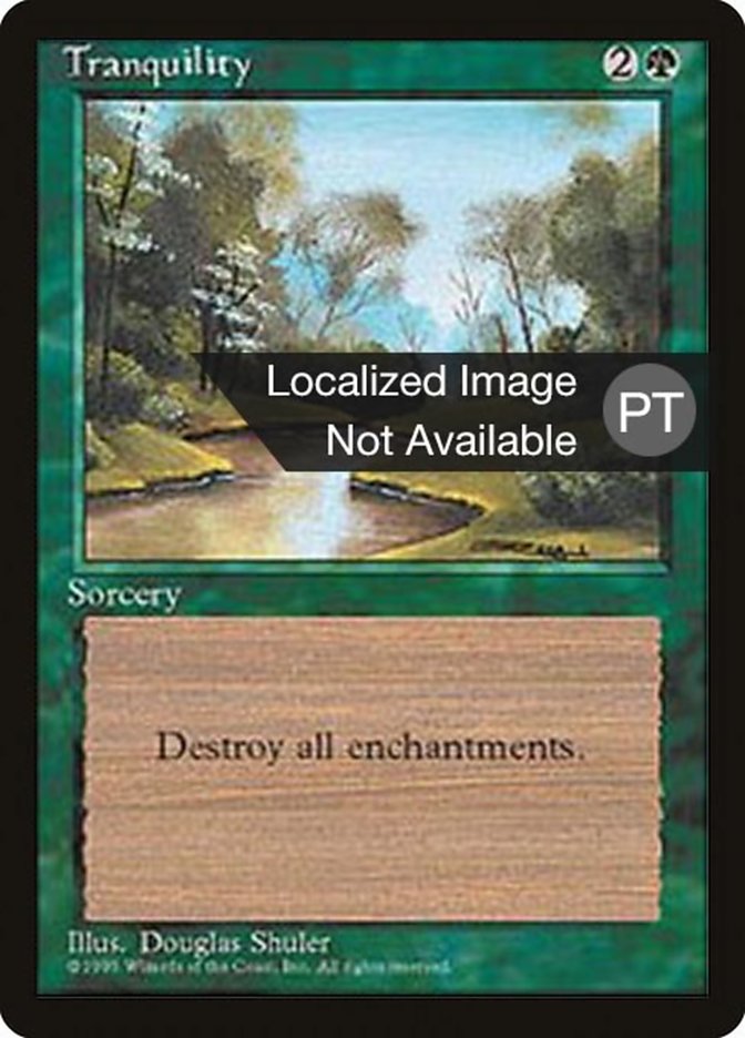 Tranquility [Fourth Edition (Foreign Black Border)] MTG Single Magic: The Gathering    | Red Claw Gaming