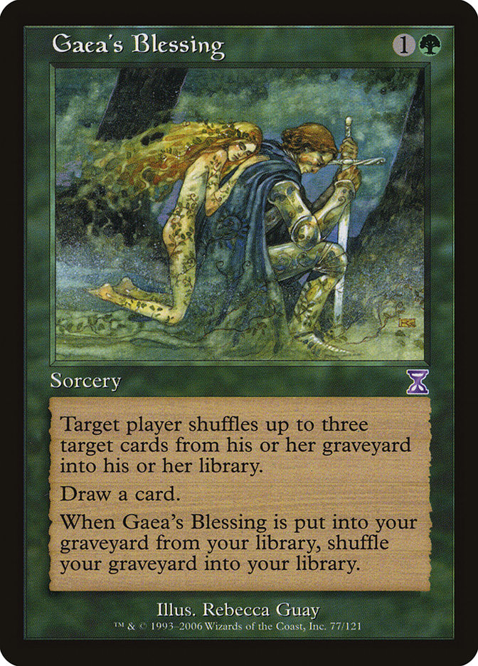 Gaea's Blessing [Time Spiral Timeshifted] MTG Single Magic: The Gathering    | Red Claw Gaming