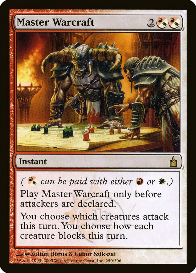 Master Warcraft [Ravnica: City of Guilds] MTG Single Magic: The Gathering    | Red Claw Gaming
