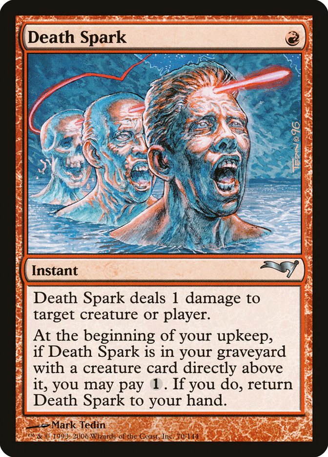 Death Spark [Coldsnap Theme Decks] MTG Single Magic: The Gathering    | Red Claw Gaming