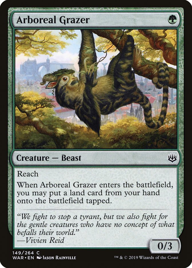 Arboreal Grazer [War of the Spark] MTG Single Magic: The Gathering    | Red Claw Gaming