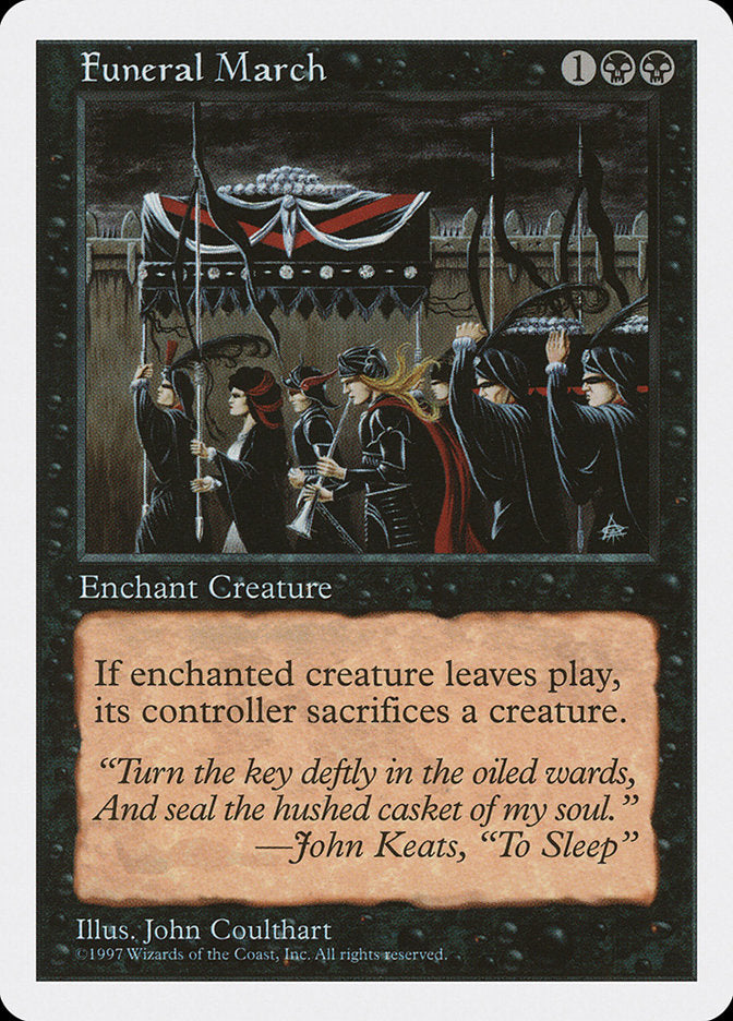 Funeral March [Fifth Edition] MTG Single Magic: The Gathering    | Red Claw Gaming