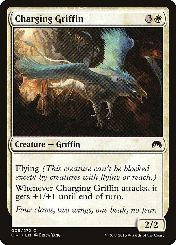 Charging Griffin [Magic Origins] MTG Single Magic: The Gathering    | Red Claw Gaming