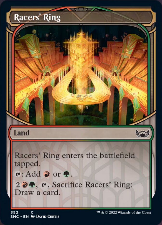 Racers' Ring (Showcase Skyscraper) [Streets of New Capenna] MTG Single Magic: The Gathering    | Red Claw Gaming