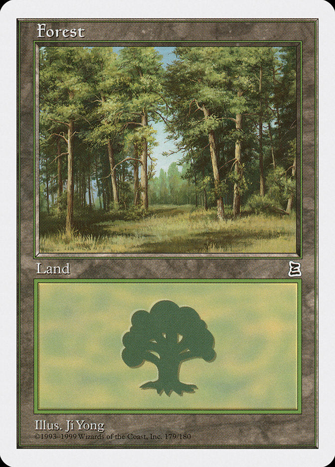 Forest (179) [Portal Three Kingdoms] MTG Single Magic: The Gathering    | Red Claw Gaming
