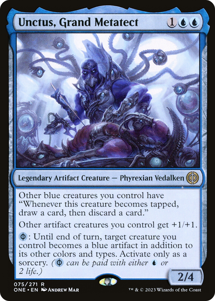 Unctus, Grand Metatect [Phyrexia: All Will Be One] MTG Single Magic: The Gathering    | Red Claw Gaming
