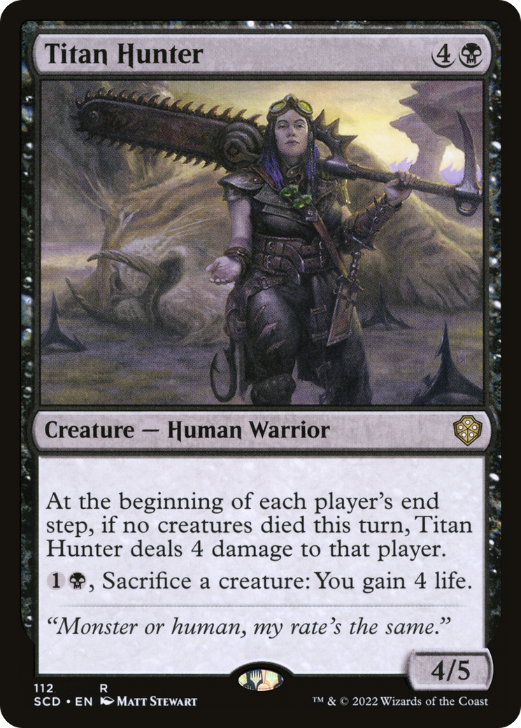 Titan Hunter [Starter Commander Decks] MTG Single Magic: The Gathering    | Red Claw Gaming