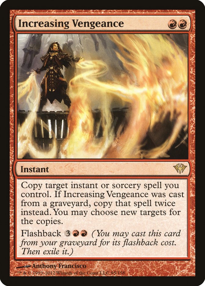 Increasing Vengeance [Dark Ascension] MTG Single Magic: The Gathering    | Red Claw Gaming