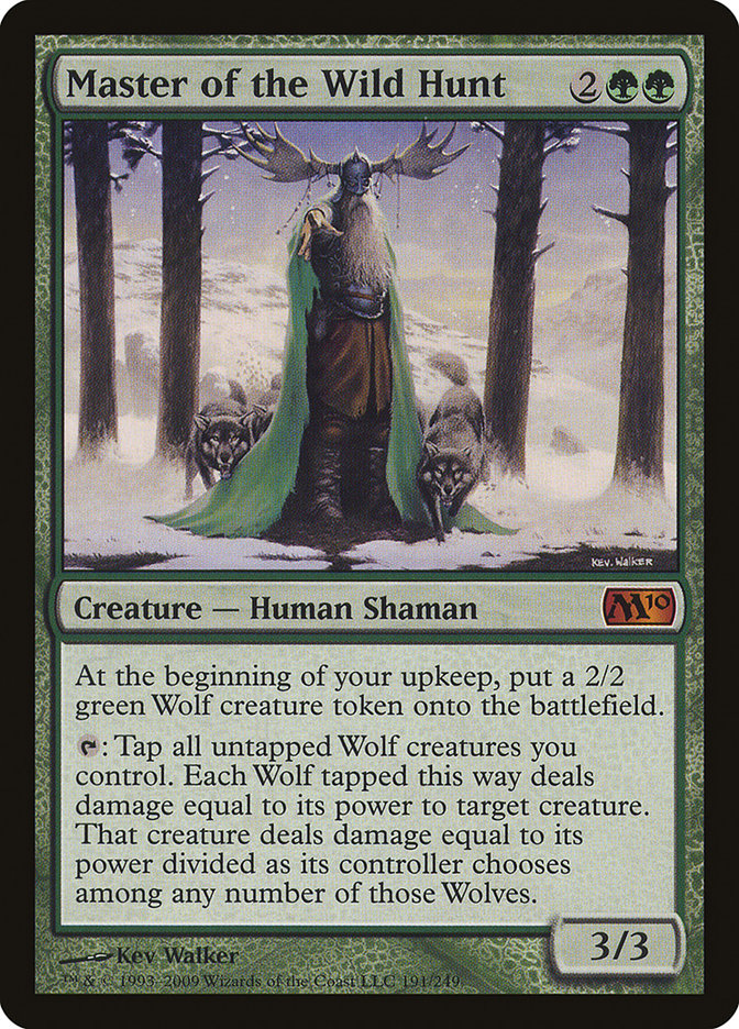 Master of the Wild Hunt [Magic 2010] MTG Single Magic: The Gathering    | Red Claw Gaming