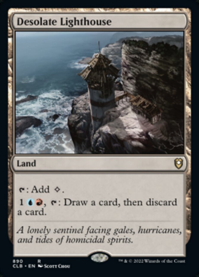 Desolate Lighthouse [Commander Legends: Battle for Baldur's Gate] MTG Single Magic: The Gathering    | Red Claw Gaming