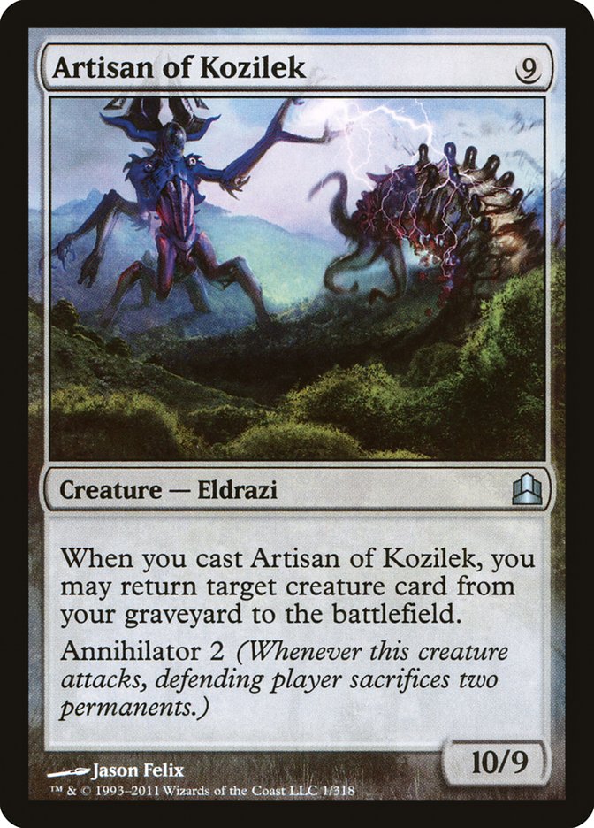 Artisan of Kozilek [Commander 2011] MTG Single Magic: The Gathering    | Red Claw Gaming