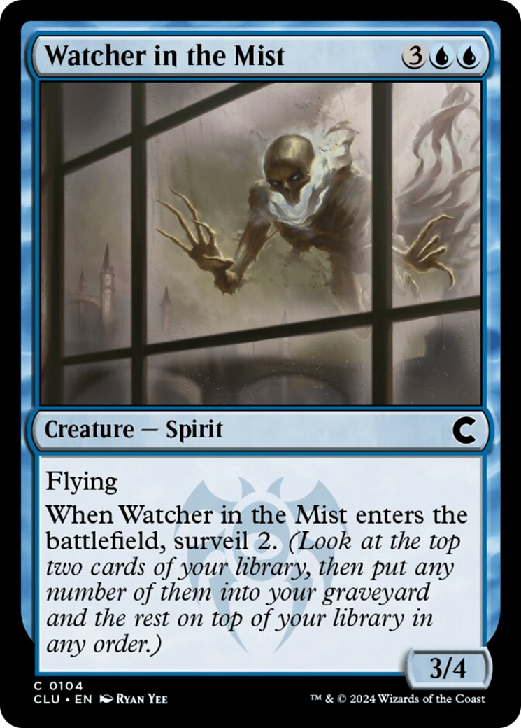 Watcher in the Mist [Ravnica: Clue Edition] MTG Single Magic: The Gathering    | Red Claw Gaming