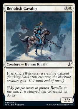 Benalish Cavalry [Time Spiral Remastered] MTG Single Magic: The Gathering    | Red Claw Gaming