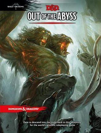 Dungeons & Dragons: Out of the Abyss : Rage of Demons D&D Book Wizards of the Coast    | Red Claw Gaming