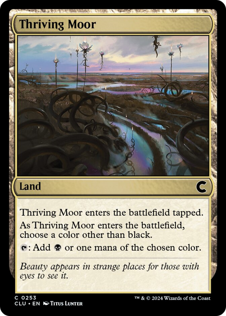 Thriving Moor [Ravnica: Clue Edition] MTG Single Magic: The Gathering    | Red Claw Gaming