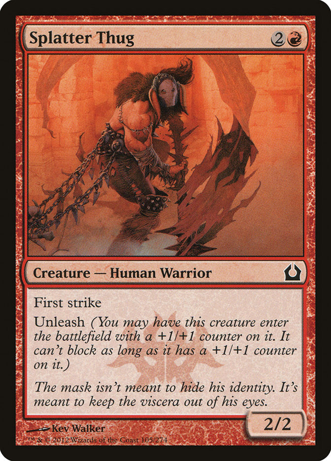 Splatter Thug [Return to Ravnica] MTG Single Magic: The Gathering    | Red Claw Gaming