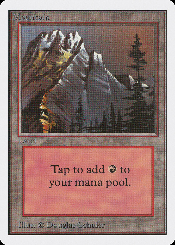 Mountain (297) [Unlimited Edition] MTG Single Magic: The Gathering    | Red Claw Gaming