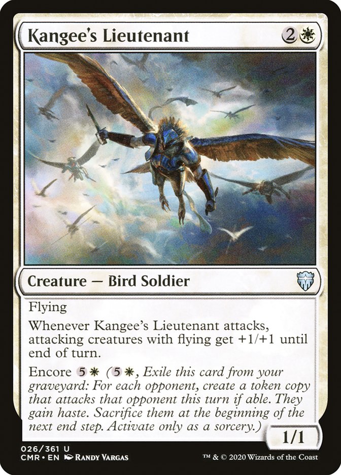Kangee's Lieutenant [Commander Legends] MTG Single Magic: The Gathering    | Red Claw Gaming