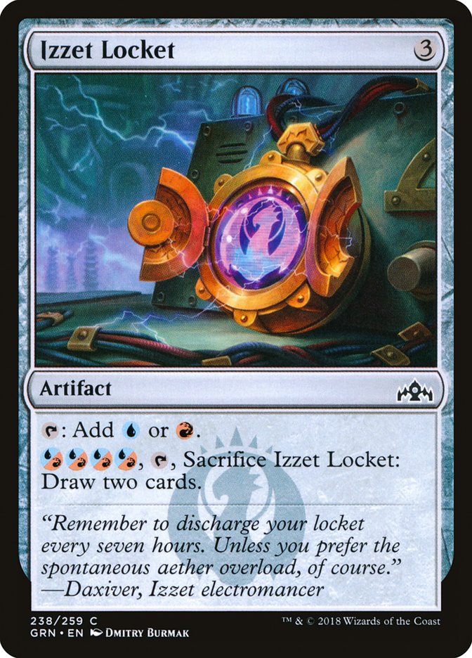 Izzet Locket [Guilds of Ravnica] MTG Single Magic: The Gathering    | Red Claw Gaming