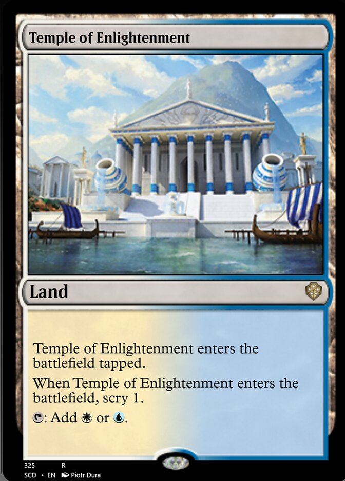 Temple of Enlightenment [Starter Commander Decks] MTG Single Magic: The Gathering    | Red Claw Gaming