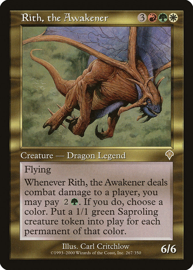 Rith, the Awakener [Invasion] MTG Single Magic: The Gathering    | Red Claw Gaming