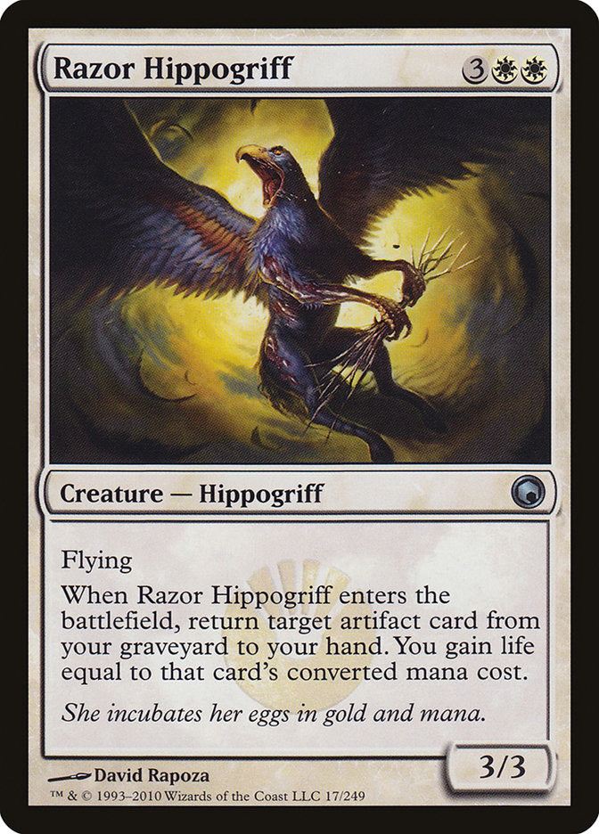 Razor Hippogriff [Scars of Mirrodin] MTG Single Magic: The Gathering    | Red Claw Gaming
