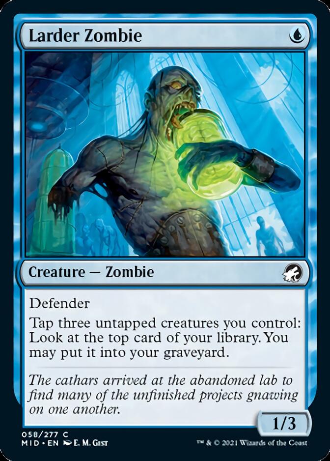 Larder Zombie [Innistrad: Midnight Hunt] MTG Single Magic: The Gathering    | Red Claw Gaming