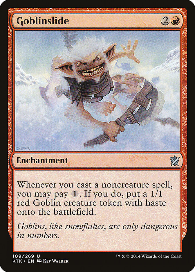 Goblinslide [Khans of Tarkir] MTG Single Magic: The Gathering    | Red Claw Gaming