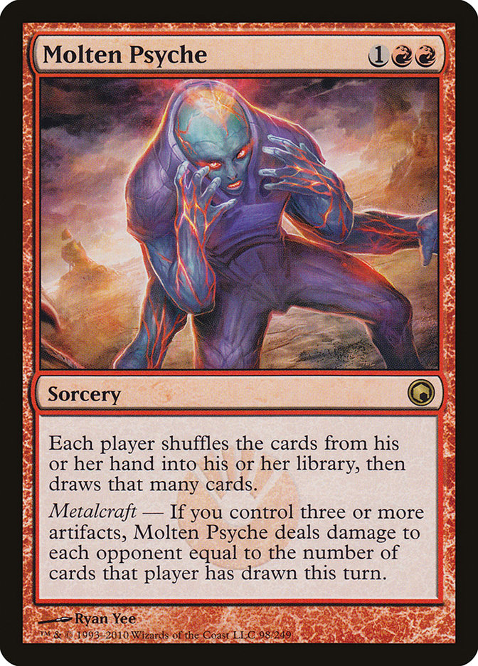 Molten Psyche [Scars of Mirrodin] MTG Single Magic: The Gathering    | Red Claw Gaming