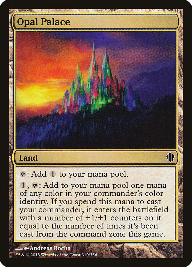 Opal Palace [Commander 2013] MTG Single Magic: The Gathering    | Red Claw Gaming