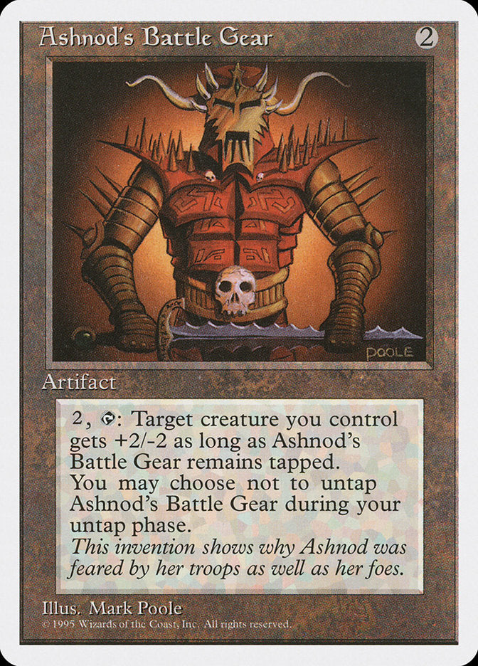 Ashnod's Battle Gear [Fourth Edition] MTG Single Magic: The Gathering    | Red Claw Gaming