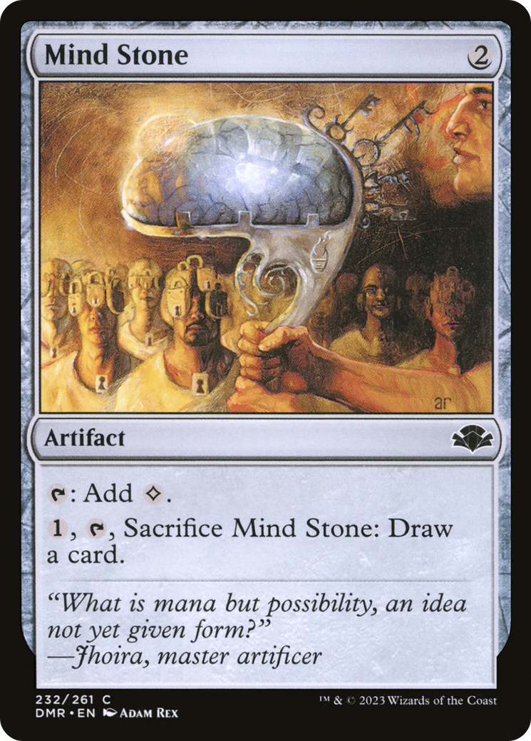 Mind Stone [Dominaria Remastered] MTG Single Magic: The Gathering    | Red Claw Gaming