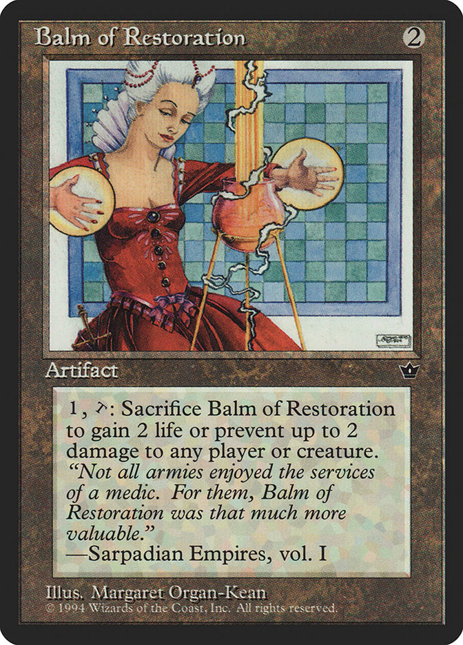 Balm of Restoration [Fallen Empires] MTG Single Magic: The Gathering    | Red Claw Gaming