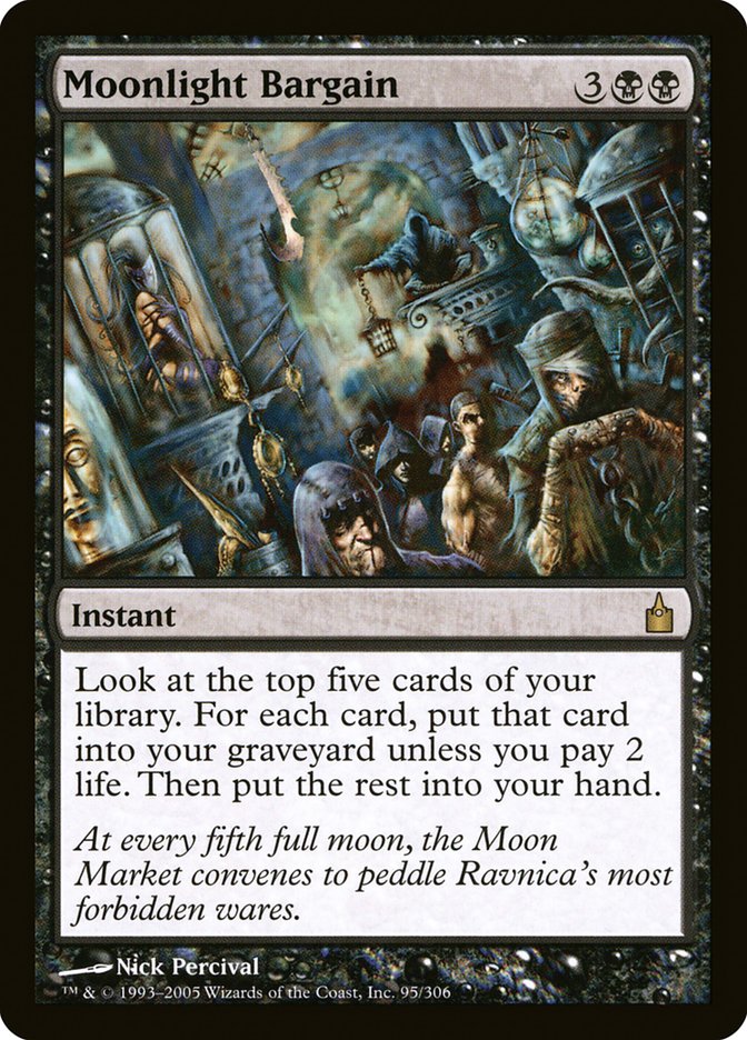 Moonlight Bargain [Ravnica: City of Guilds] MTG Single Magic: The Gathering    | Red Claw Gaming