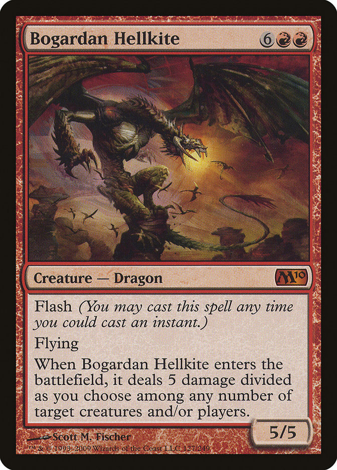 Bogardan Hellkite [Magic 2010] MTG Single Magic: The Gathering    | Red Claw Gaming