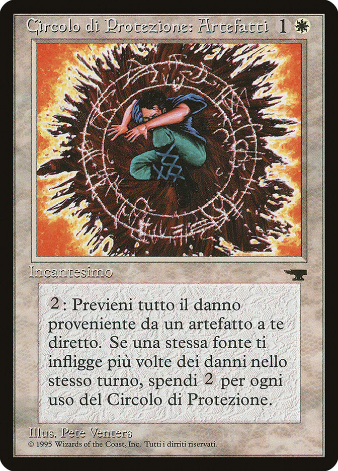 Circle of Protection: Artifacts (Italian) - "Circolo di Protezione: Artefatti" [Rinascimento] MTG Single Magic: The Gathering    | Red Claw Gaming