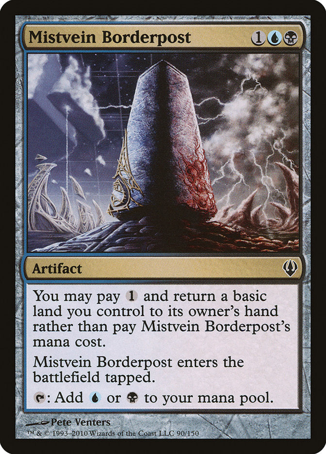 Mistvein Borderpost [Archenemy] MTG Single Magic: The Gathering    | Red Claw Gaming
