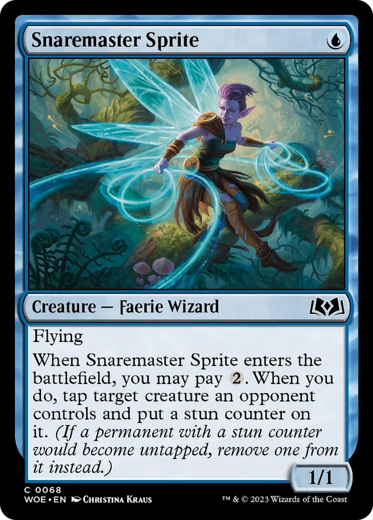 Snaremaster Sprite [Wilds of Eldraine] MTG Single Magic: The Gathering    | Red Claw Gaming