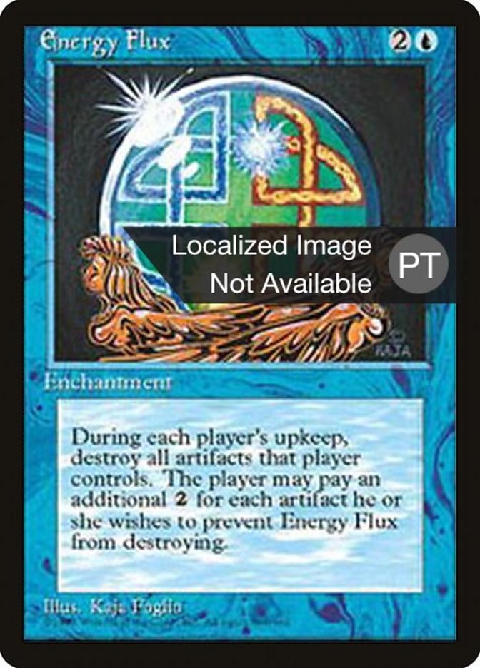 Energy Flux [Fourth Edition (Foreign Black Border)] MTG Single Magic: The Gathering    | Red Claw Gaming