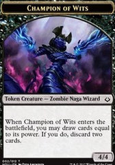 Champion of Wits // Insect Double-Sided Token [Hour of Devastation Tokens] MTG Single Magic: The Gathering    | Red Claw Gaming