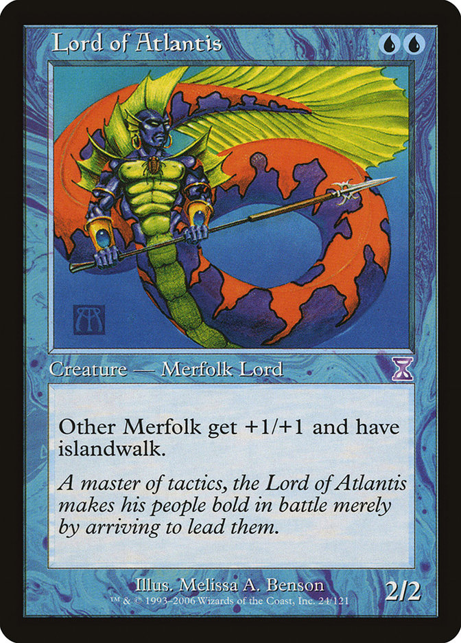 Lord of Atlantis [Time Spiral Timeshifted] MTG Single Magic: The Gathering    | Red Claw Gaming