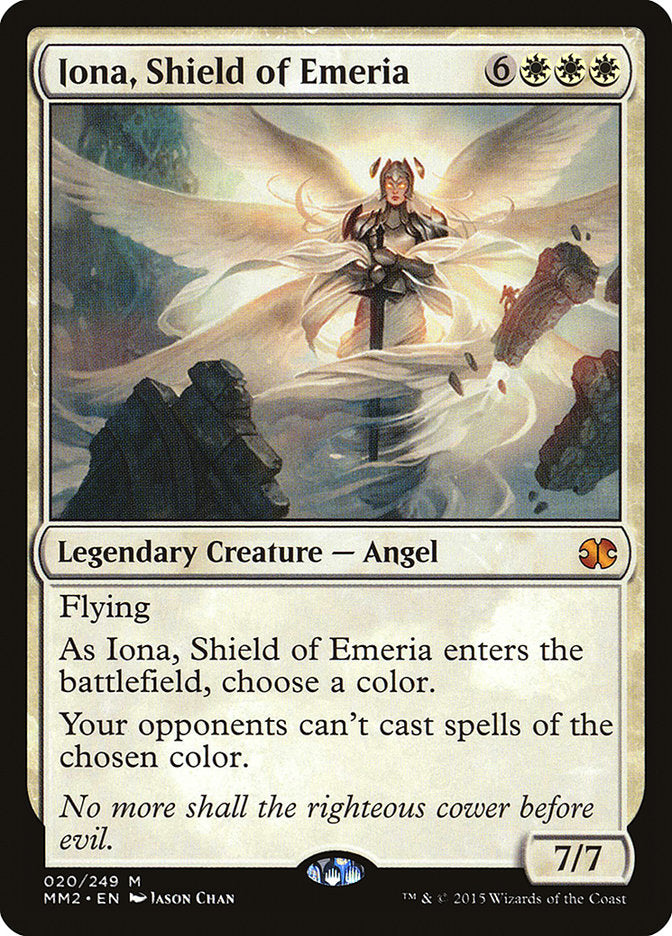 Iona, Shield of Emeria [Modern Masters 2015] MTG Single Magic: The Gathering    | Red Claw Gaming