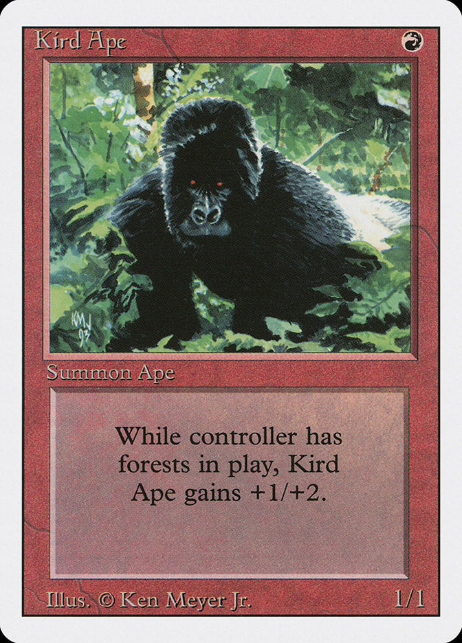 Kird Ape [Revised Edition] MTG Single Magic: The Gathering    | Red Claw Gaming